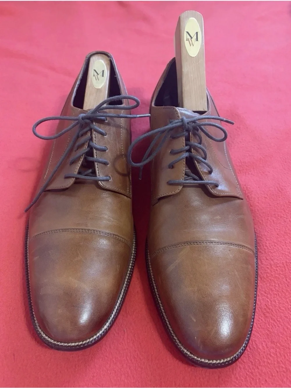Cole Haan Zerogrand men’s oxford brown leather shoes US13 excellent condition